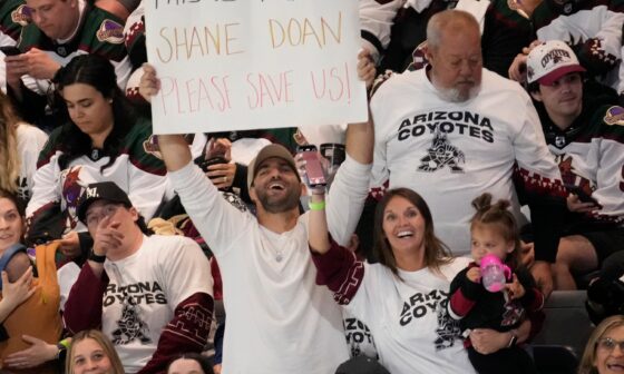 Arizona Coyotes fans named most loyal in NHL after team's relocation to Utah