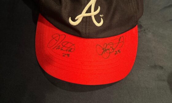 Wondering who signed this hat