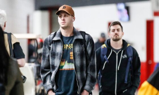 Jared Goff: "(Detroit media) almost relish in negativity at times. And maybe that’s what get clicks and that’s what sells. But it’s no longer what they need to live in. Hey guys, we have a good team, we’ve had success. We can be happy about that, we can celebrate that."