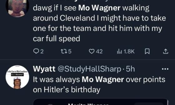 Mo wagner hate is funny