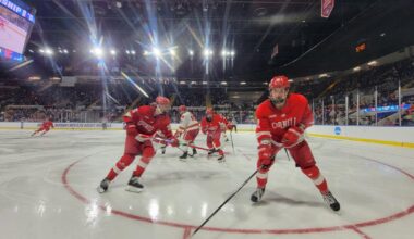 Some pics I took from the Denver vs. Cornell game last night!