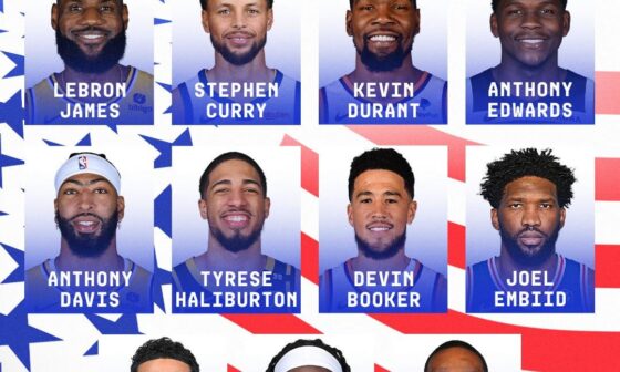 Bron and AD are officially playing on the team USA roster.