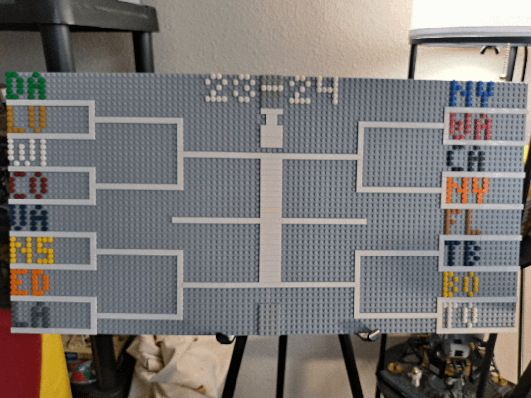 LEGO 23-24 NHL Playoff bracket