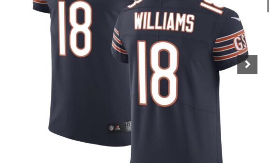 Williams and Odunze Stitched Jerseys are Now Available for Any Big Spenders or People Still Drunk on the Kool-Aid.