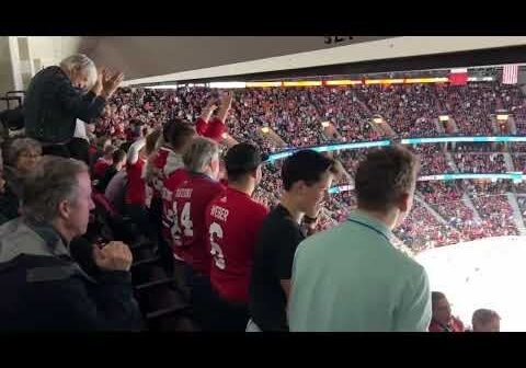 Video: View of Matheson goal from Hab's cheering section in Ottawa