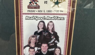 Man what a ride. From opening game 97 to now. You’ll be missed.