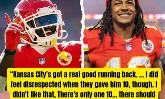 Really starting believe Tyreek Hill has been jealous of the Chiefs success since he exited the team.
