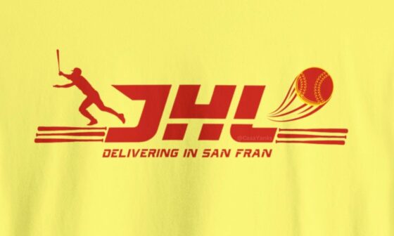 The DHL delivery logo with a Jung Hoo Lee twist!