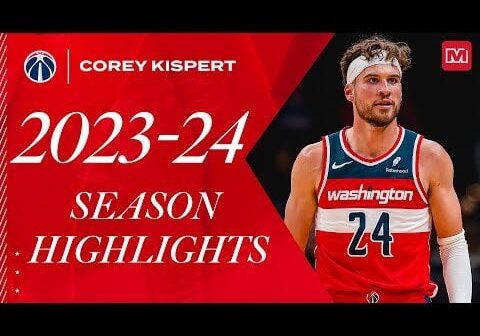 2023-24 Corey Kispert Wizards highlights | Monumental Sports Network