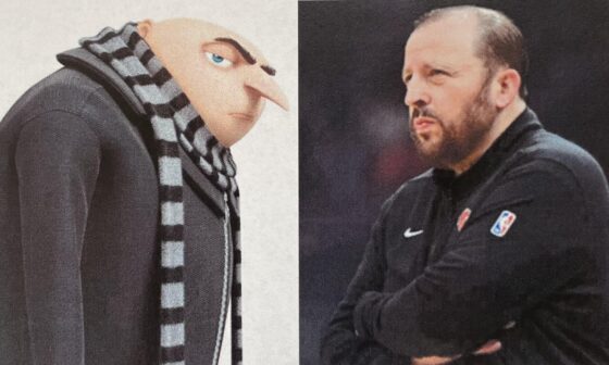 Forget Jokić, I think we all know who the real Gru is …