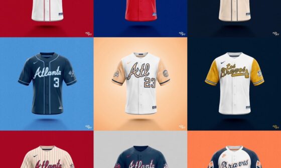 Bringing back my “Jersey After a Series Win” project for this season this week, but first wanted to recap last year’s concepts and hear which were your favorites. Go Bravos!