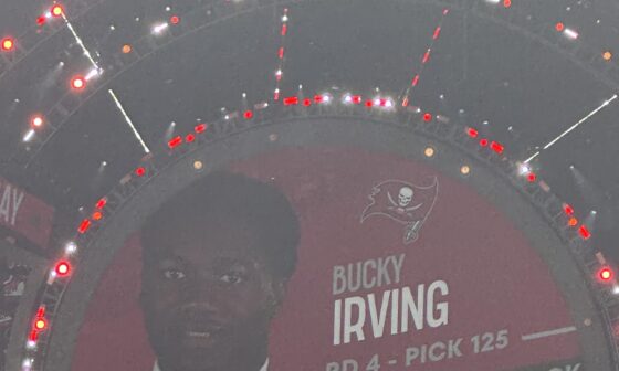 Buccaneers take Bucky Irving Round 3, Pick 25