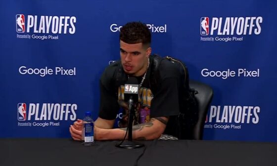Michael Porter Jr. on warming up in slides because the shoes were on a late bus:  “We definitely don’t want to come off like we’re taking anybody lightly…we just didn’t have our shoes.”