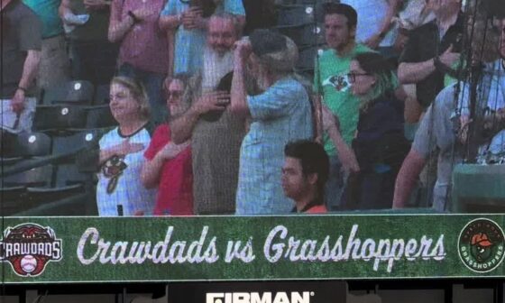 Greensboro Grasshoppers (MILB) Kazoo National Anthem