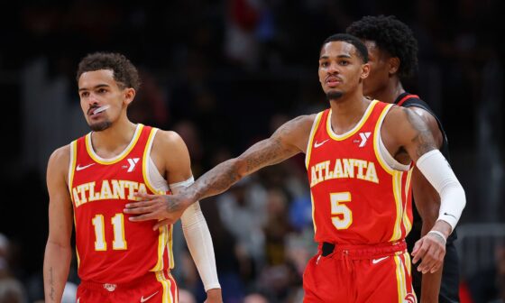 [Adam Wells] NBA Rumors: Trae Young or Dejounte Murray 'Likely' to Be Traded by Hawks in Offseason