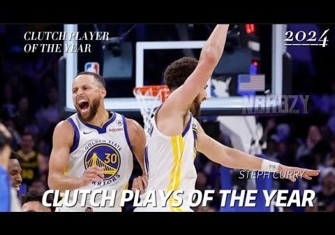 OUR CLUTCH PLAYER OF THE YEAR STEPH CURRY CLUTCH MOMENTS OF THE YEAR 2024