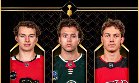 Luke Hughes, Connor Bedard, and Brock Faber are the finalists for the Calder Trophy