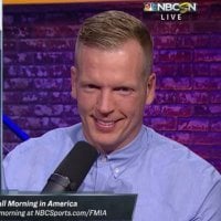 [Chris Simms] Wow the @BuffaloBills needed a safety and they got the great white safety in Cole Bishop. Great athlete who is best around the box. But can do free safety too. He can cover top TEs in nfl. He will start this year