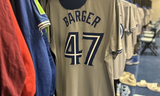 [Blue Jays] ROSTER MOVES: 🔹 OF Kevin Kiermaier (Left Hip Flexor Inflammation) placed on 10-day IL 🔹 UTIL Addison Barger recalled from Triple-A and will make his @MLB debut tonight wearing Number 47