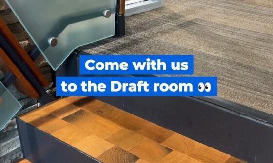 [Seahawks] Walk the hallway with us as we head to the draft room!
