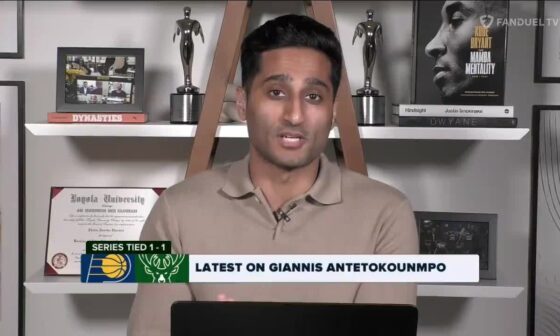 [Charania] "I'm told [Giannis Antetokounmpo] has at least started to do some stationary jump shooting...But still not much cutting, no scrimmaging, no all out running yet...I think the Bucks have to be prepared to keep playing on without Giannis."