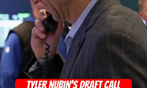 Tyler Nubin getting the call 🔵🔴