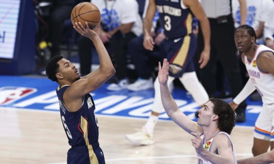 Pelicans sharpshooter Trey Murphy III not only performed well in his first ever playoff start, but he embraced the challenge