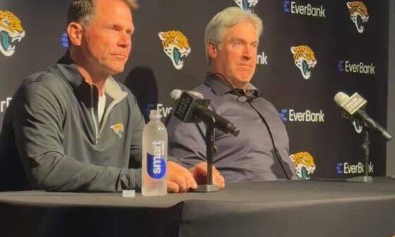 [1010 XL] Trent Baalke on #Jaguars waiting to take a corner until No. 96  Notes it “didn’t go their way” re: trading up in Rd 2, but ended up getting a player (Maason Smith) who they also had targeted