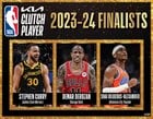 [NBA] The 2023-24 Kia NBA Clutch Player of the Year finalists: Steph Curry, DeMar DeRozan, Shai Gilgeous-Alexander