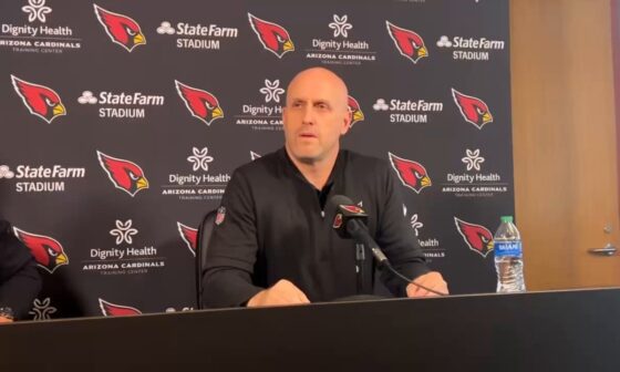 [PHNX Cardinals] “You always want more picks…but we need players…it’s a case by case basis.”  Arizona Cardinals GM Monti Ossenfort on the notion that the club is actively trying to move down.