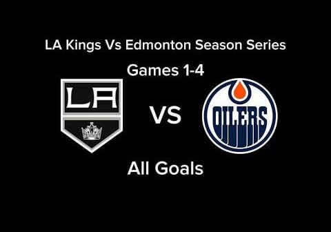 Los Angeles Kings vs Edmonton Oilers | Season Series | All Goals