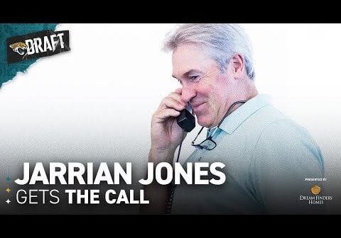 Inside the Draft Room: An Emotional Jarrian Jones Gets the Call
