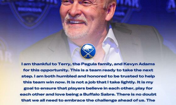 Your weekly /r/sabres roundup for the week of April 18 - April 24, 2024