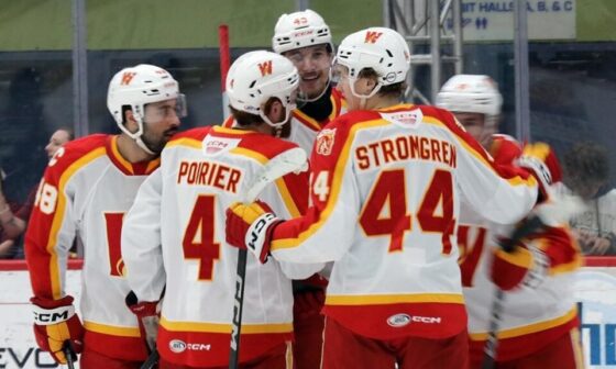 Firebirds to face Calgary Wranglers in AHL playoffs