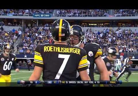 [Highlight] Ben Roethlisberger pump fakes thrice before finding Heath Miller for the TD