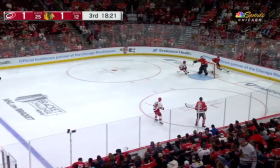 Andreas Athanasiou knocks in the rebound off the Lukas Reichel shot