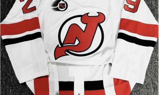 These away Devils jerseys look miles better than our current ones