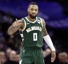 [Shams] Milwaukee Bucks star Damian Lillard has suffered a strained Achilles, is in a walking boot and there is serious doubt over his availability for Game 4 vs. Pacers on Sunday, sources tell @TheAthletic @Stadium.