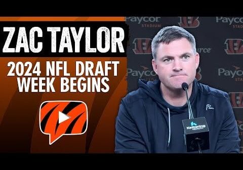 Cincinnati Bengals Head Coach Zac Taylor on 2024 NFL Draft