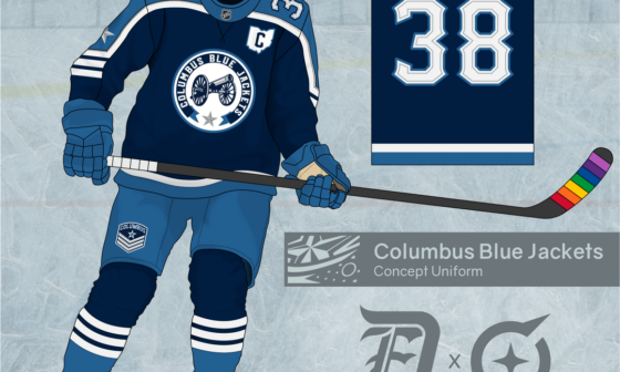 Columbus Blue Jackets - Alternate Uniform Concept
