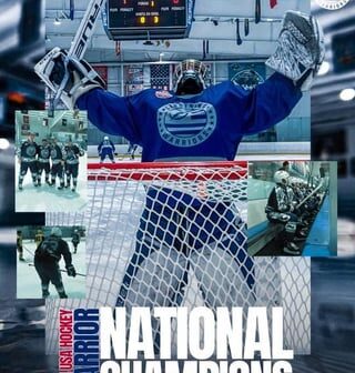 Our Disabled Warrior team won a National Championship this morning at USA Hockey World Championships