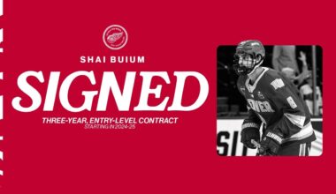 Red Wings sign defenseman Shai Buium to three-year entry-level contract | Detroit Red Wings