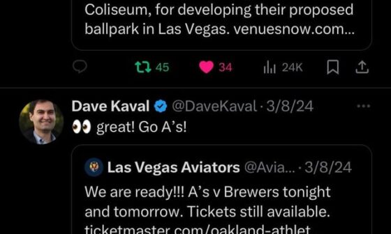 I think this is Dave kaval on his burner account he seems to support him at every turn