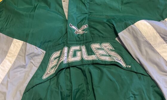Can anyone help me identify authenticity and year of this Kelly green Starter jacket
