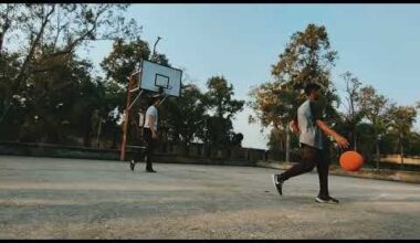 Hooping in a pleasant morning in India