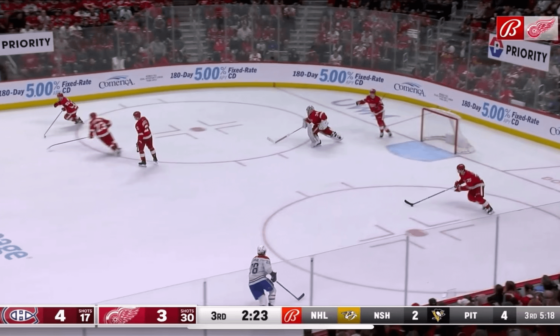 The full 6v5 sequence with the Red Wings feed