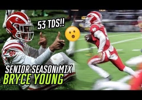 Alabama Commit Bryce Young Is One Of The GREATEST HS PLAYERS EVER! Full Senior Season Highlights!