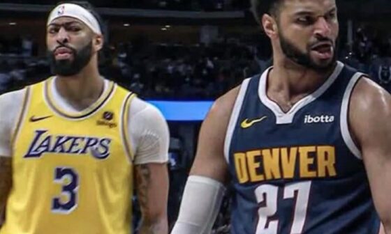 Seeing this look of disgust AD had in this side eye made my night a lil better. Good job Nuggets