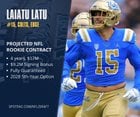 As the #15 overall #NFLdraft    pick, EDGE Laiatu Latu should sign a 4 year, fully guaranteed $17M contract with the #Colts, including a $9.2M signing bonus, & a 5th year option in 2028.