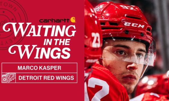 Waiting in the Wings | Forward prospect Marco Kasper making strides, learning to be a complete player in AHL | Detroit Red Wings